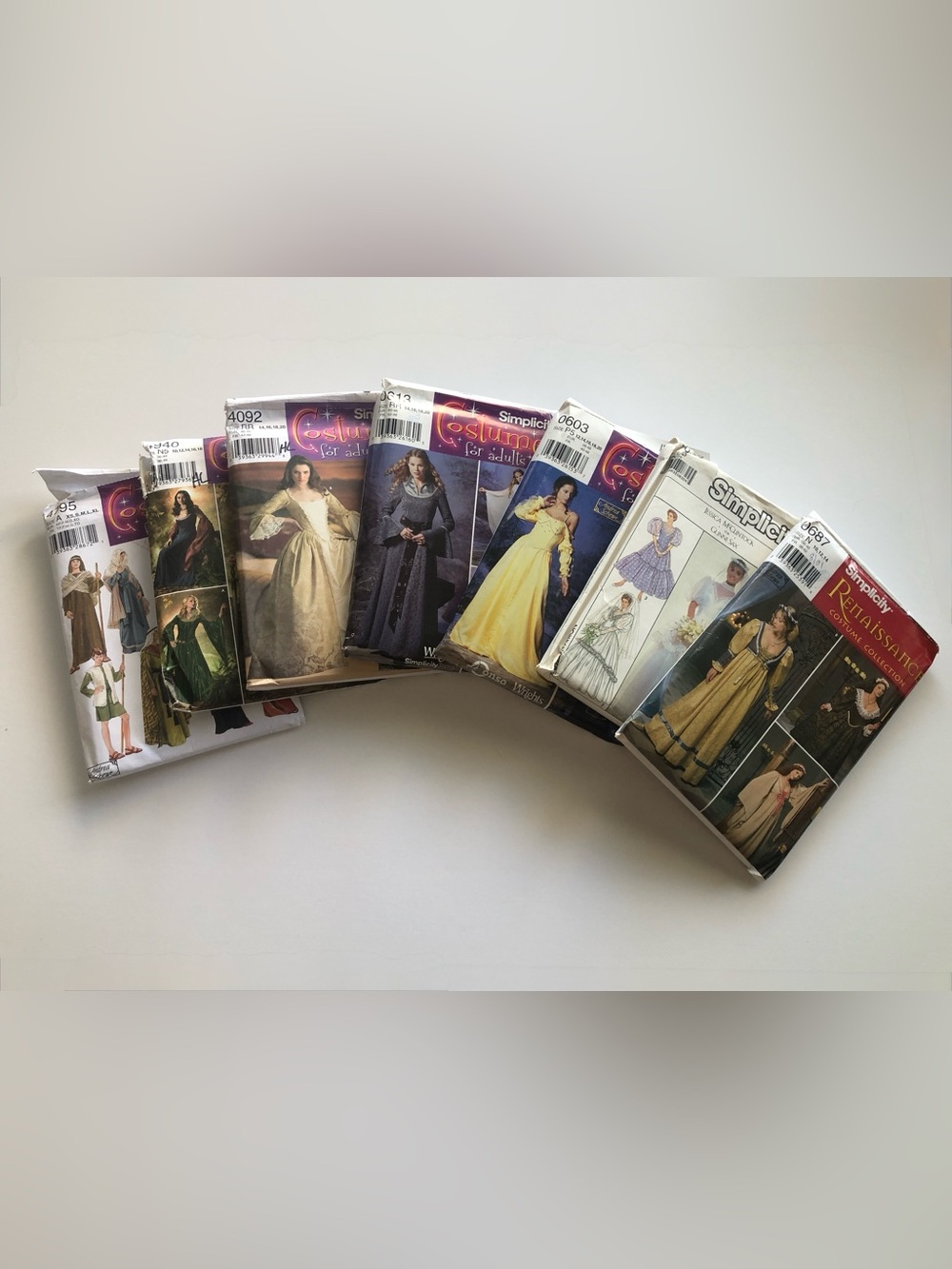 7 Vintage Costume Patterns ✨ Uncut Women’s Sewing Patterns